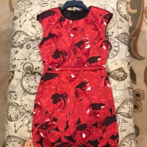 Tahari Asian inspired dress